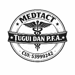 Ștampilă MEDTACT — Țugui Dan P.F.A.